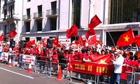 Vietnamese community in Germany march to protest China’s illegal acts